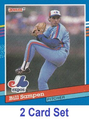 Bill Sampen Baseball Card Collection